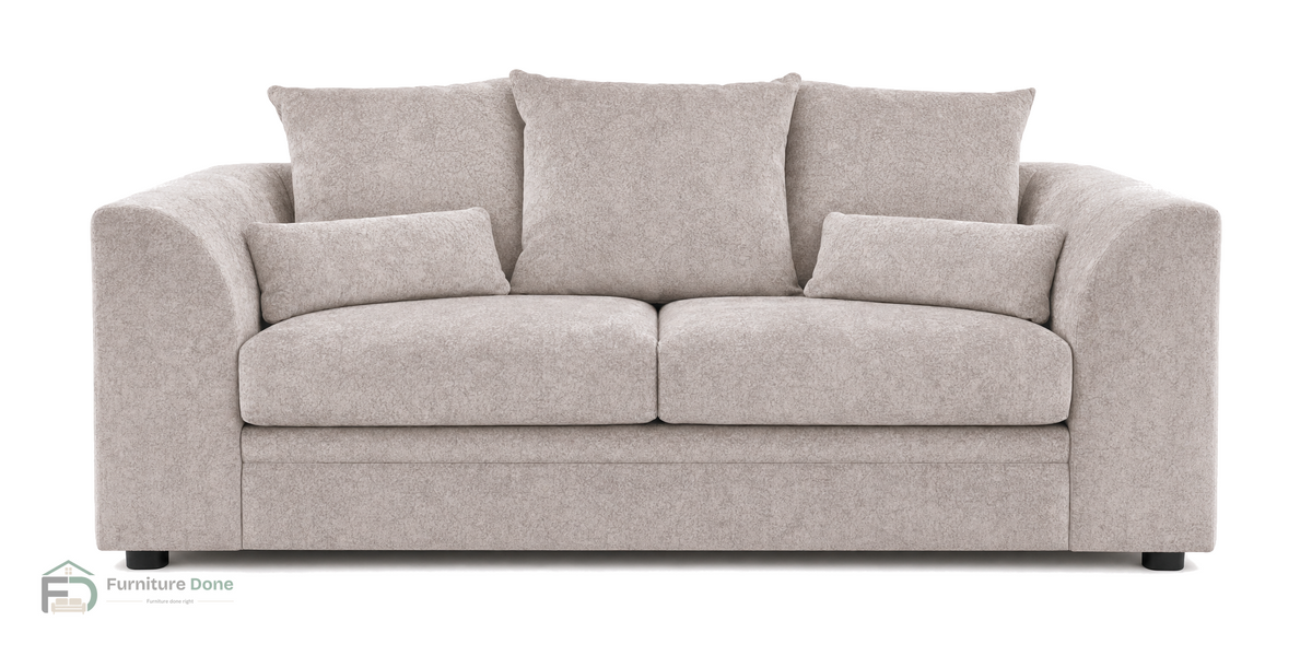 Chicago Scatter Back 2 Seater Sofa in Dapple Cream — Furniture Done