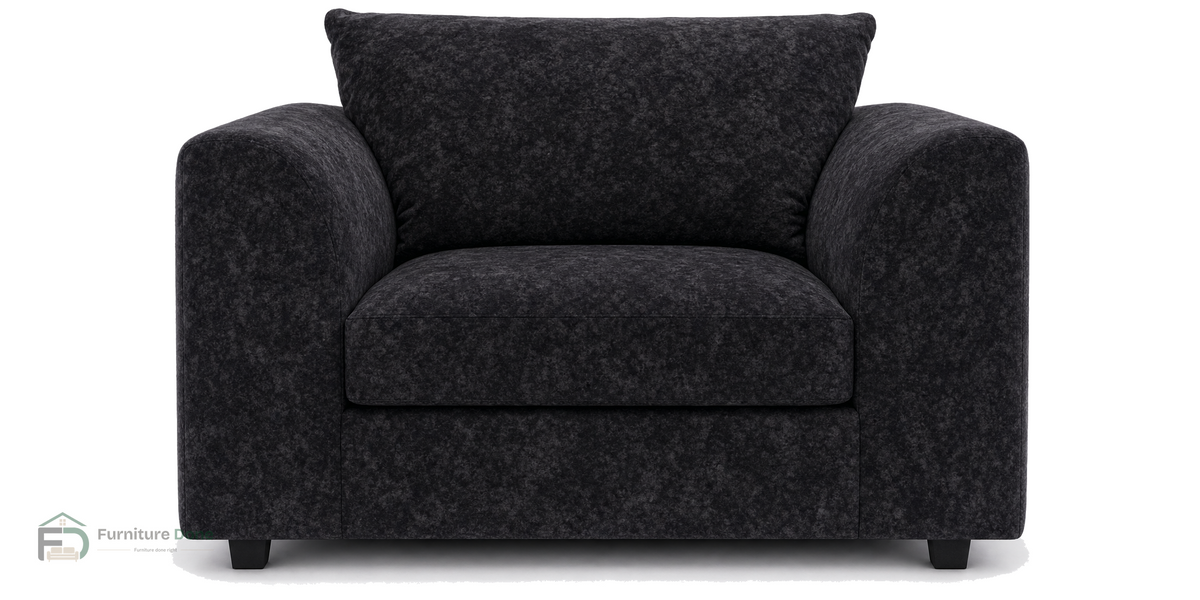 Chicago Armchair in Dapple Black — Furniture Done