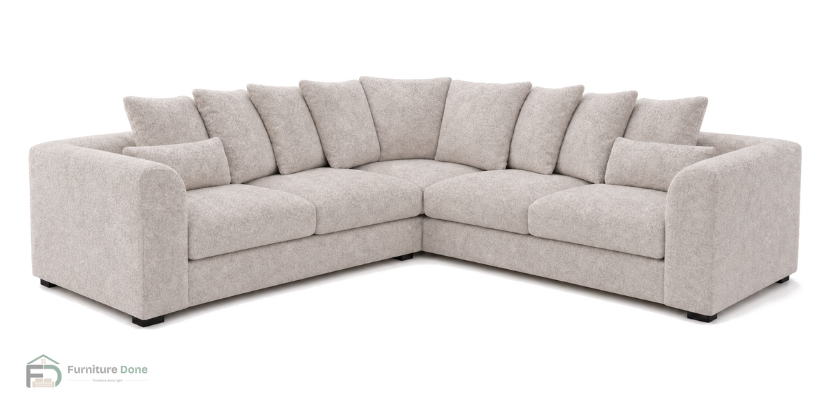 Chicago Scatter Back Symmetrical Sofa in Dapple Cream — Furniture Done