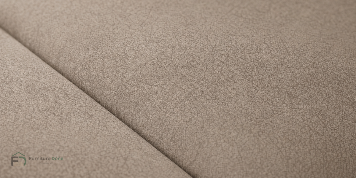 Dapple Caramel fabric close-up — Furniture Done