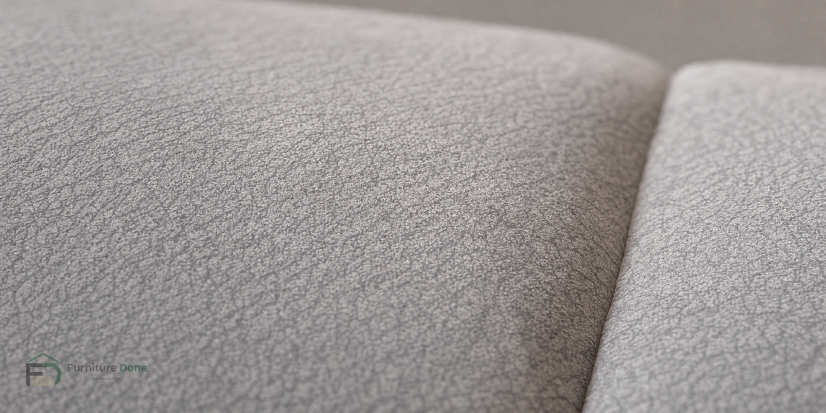 Dapple Oatmeal fabric close-up — Furniture Done