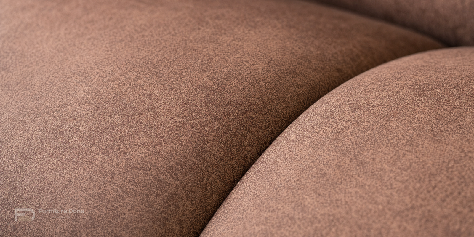 Faux Leather Tan fabric close-up — Furniture Done