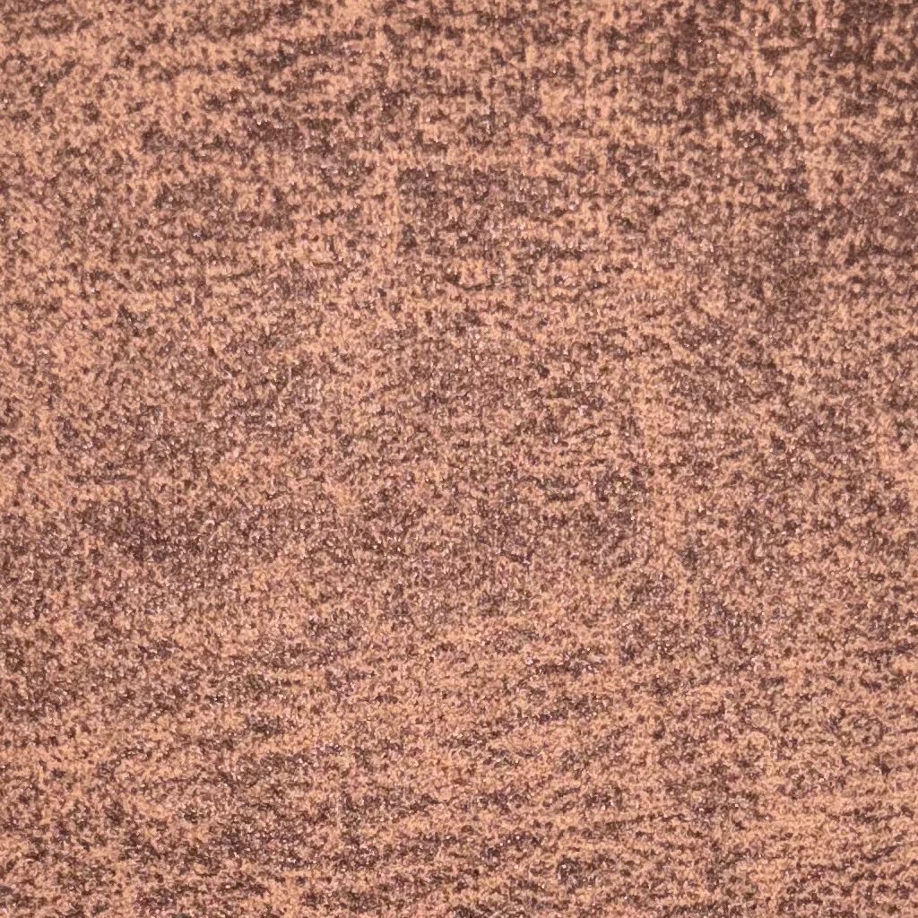 Faux Leather fabric sample swatch in Tan