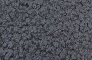 Teddy Bouclé fabric swatch in Grey